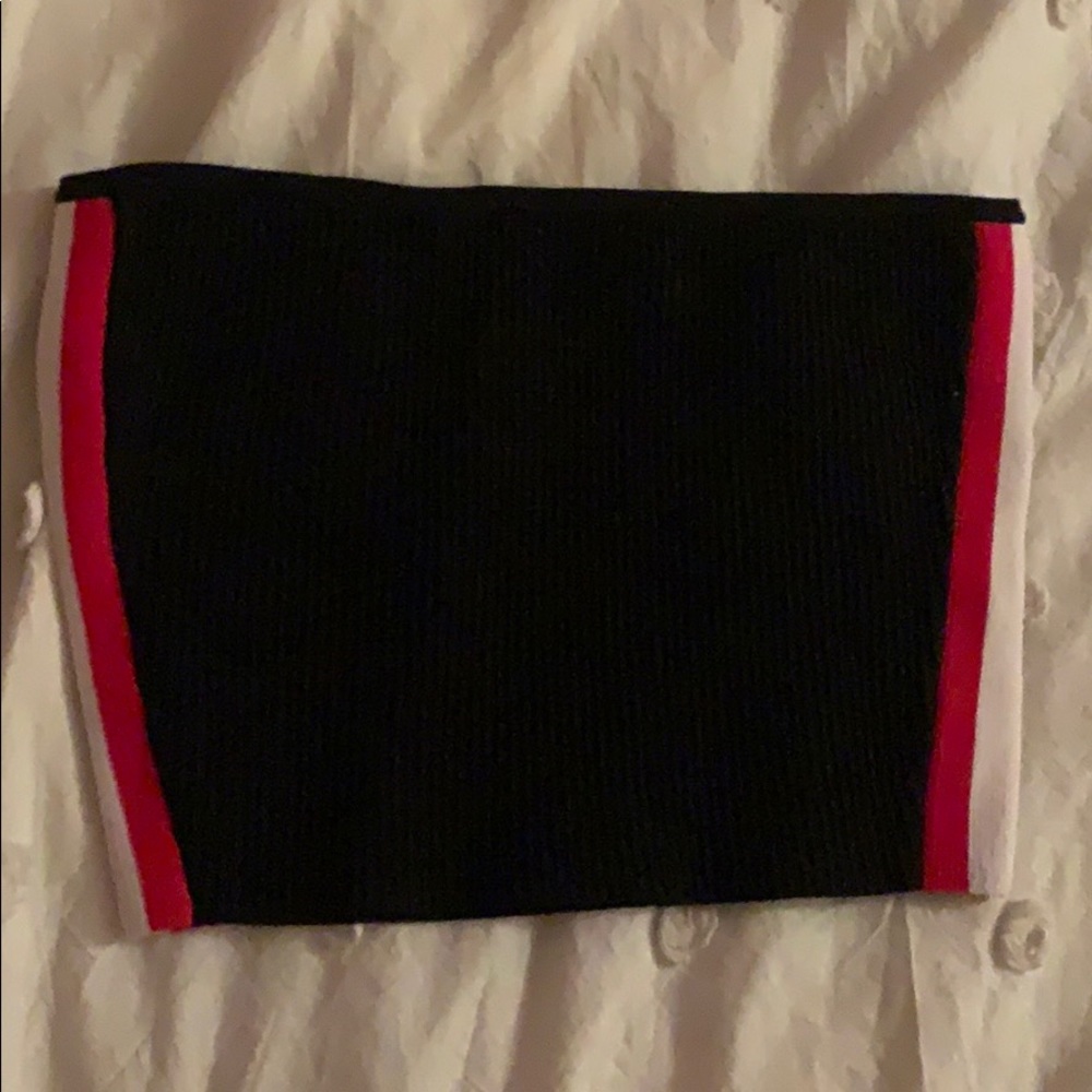 Brand new babaton cropped tube top